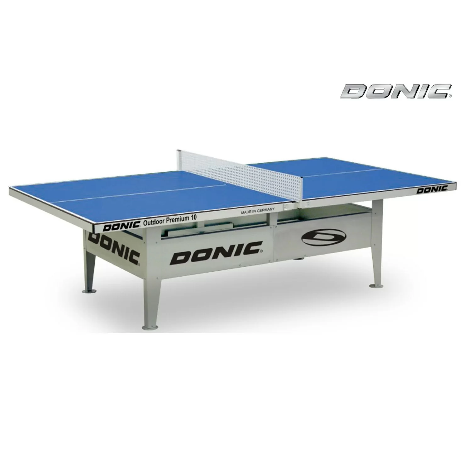 Реальное фото Теннисный стол антивандальный OUTDOOR Premium 10 синий 230236-B от магазина СпортСЕ