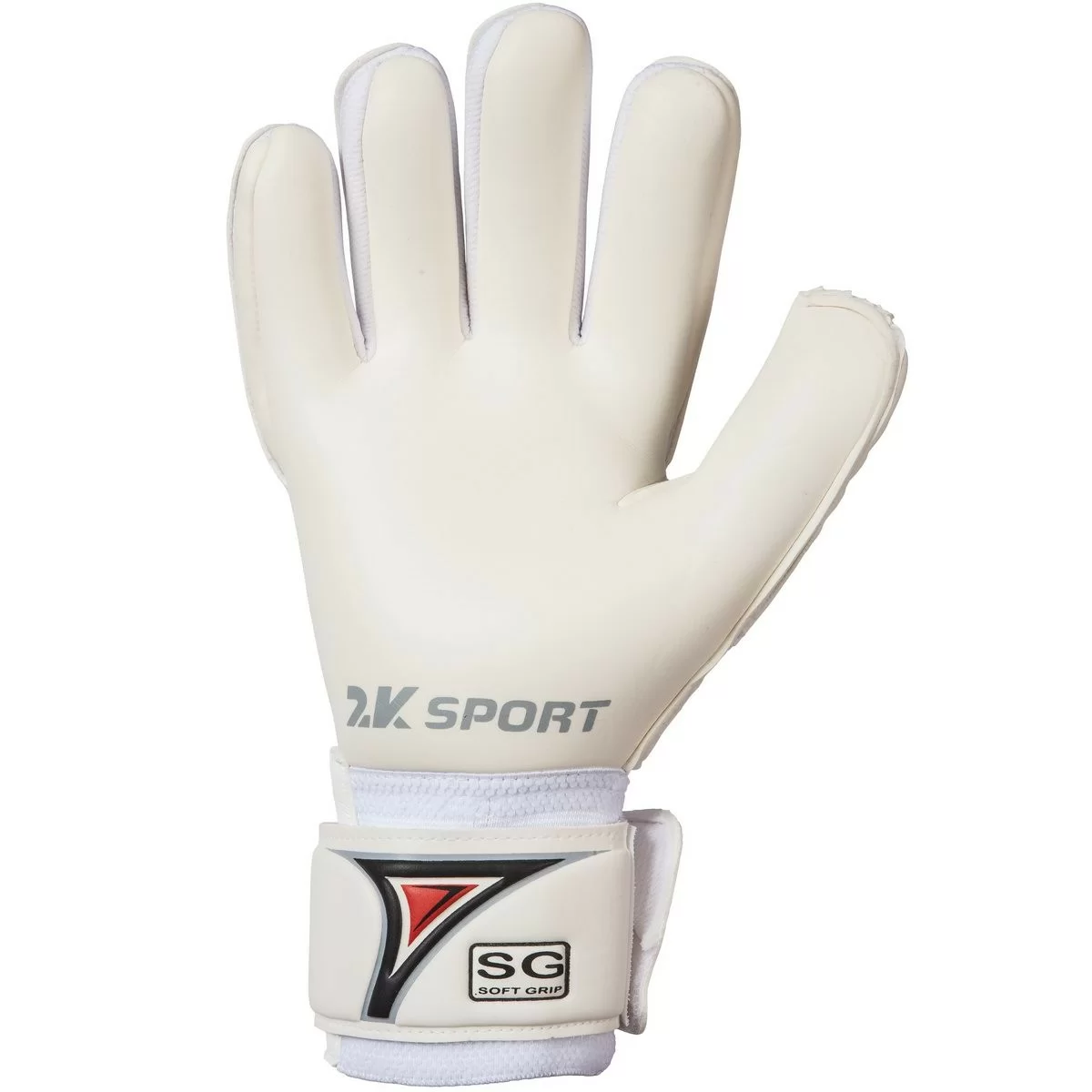 Реальное фото Перчатки вратарские 2K Sport Evolution Elite Pro white/red 124917 от магазина СпортСЕ
