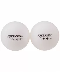 Мяч для настольного тенниса Roxel 3* Prime белый 6шт