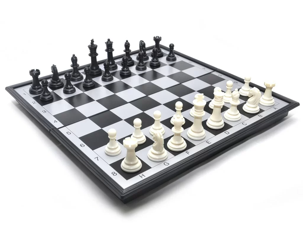 Реальное фото Набор игр (3в1) 36*36см (шашки, шахматы, нарды) магнитный 3143 от магазина СпортСЕ