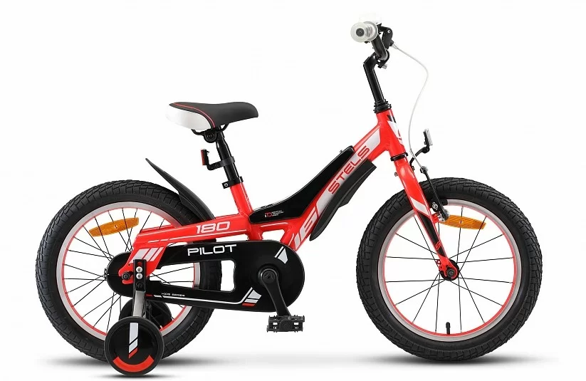 Реальное фото Велосипед Stels Pilot-180 16" (2020) красный V010 от магазина СпортСЕ