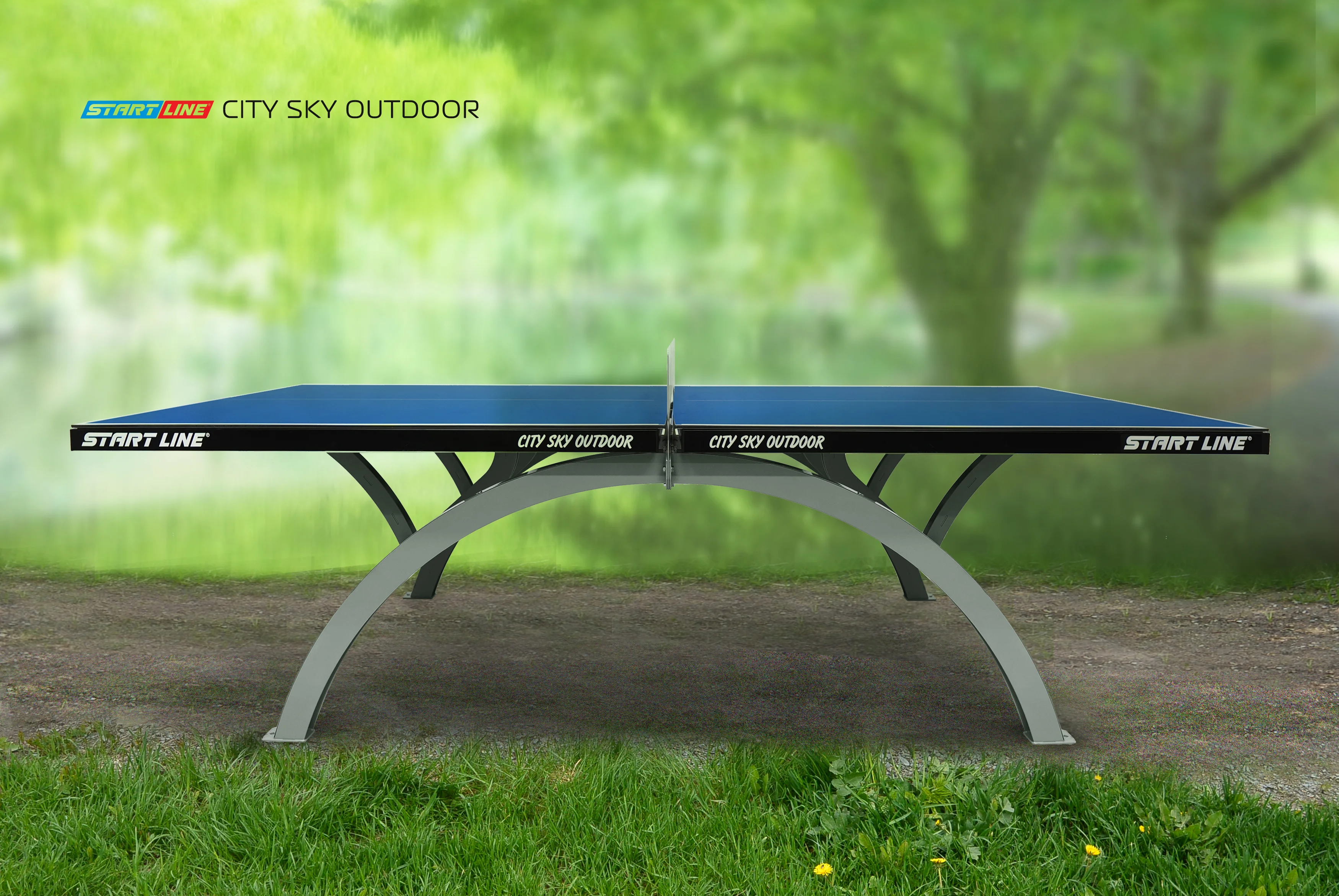  Стол теннисный City SKY Всепогодный Синий по низким ценам в Томске и Северске
