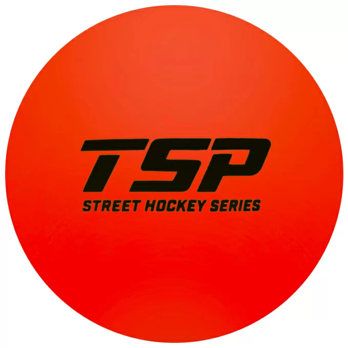 Реальное фото Мяч для стрит-хоккея TSP Street Hockey Ball (для t выше 15C) orange 0003373 от магазина СпортСЕ