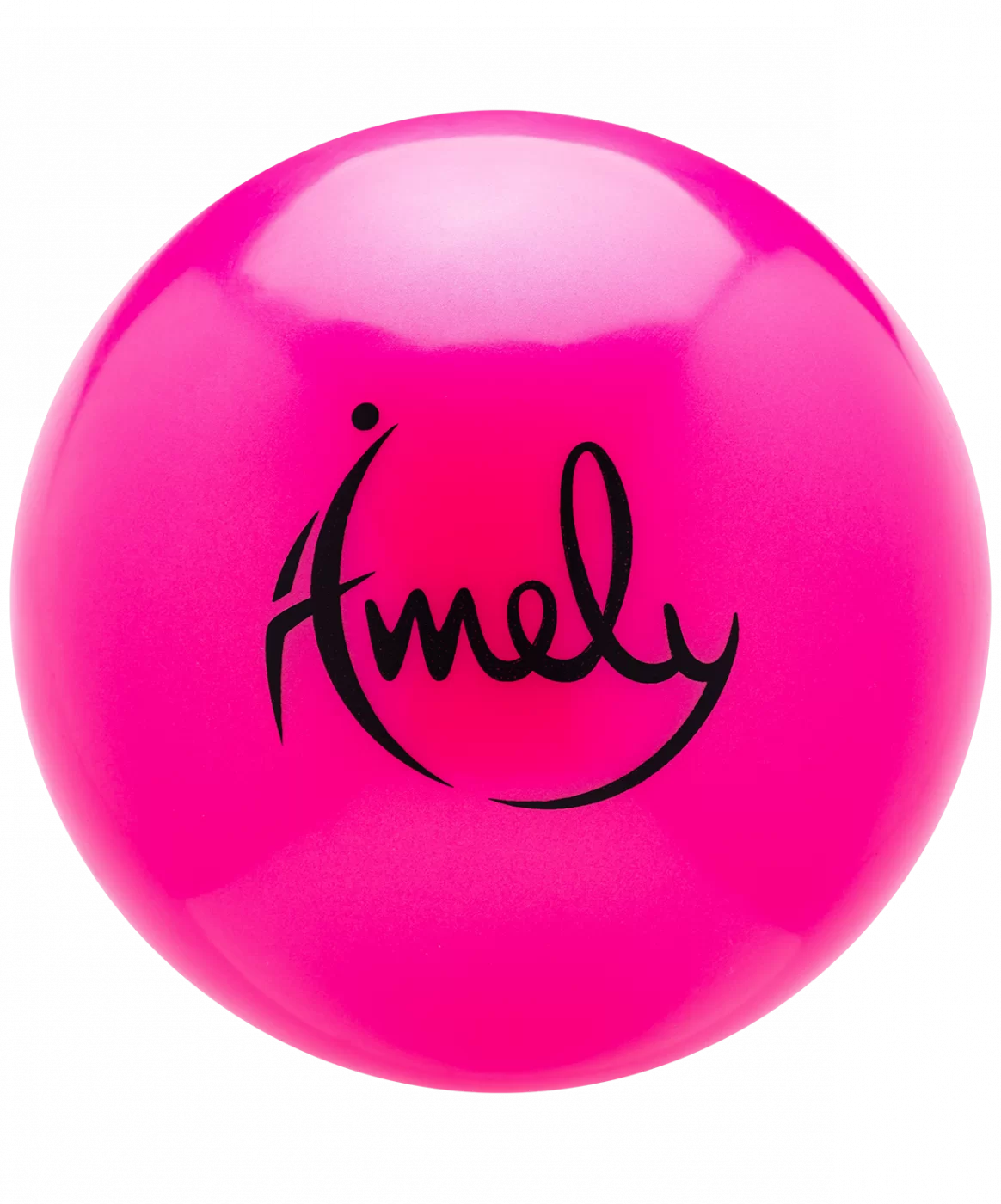 Реальное фото Мяч для художественной гимнастики 15 см Amely AGB-301 розовый УТ-00019925 от магазина СпортСЕ