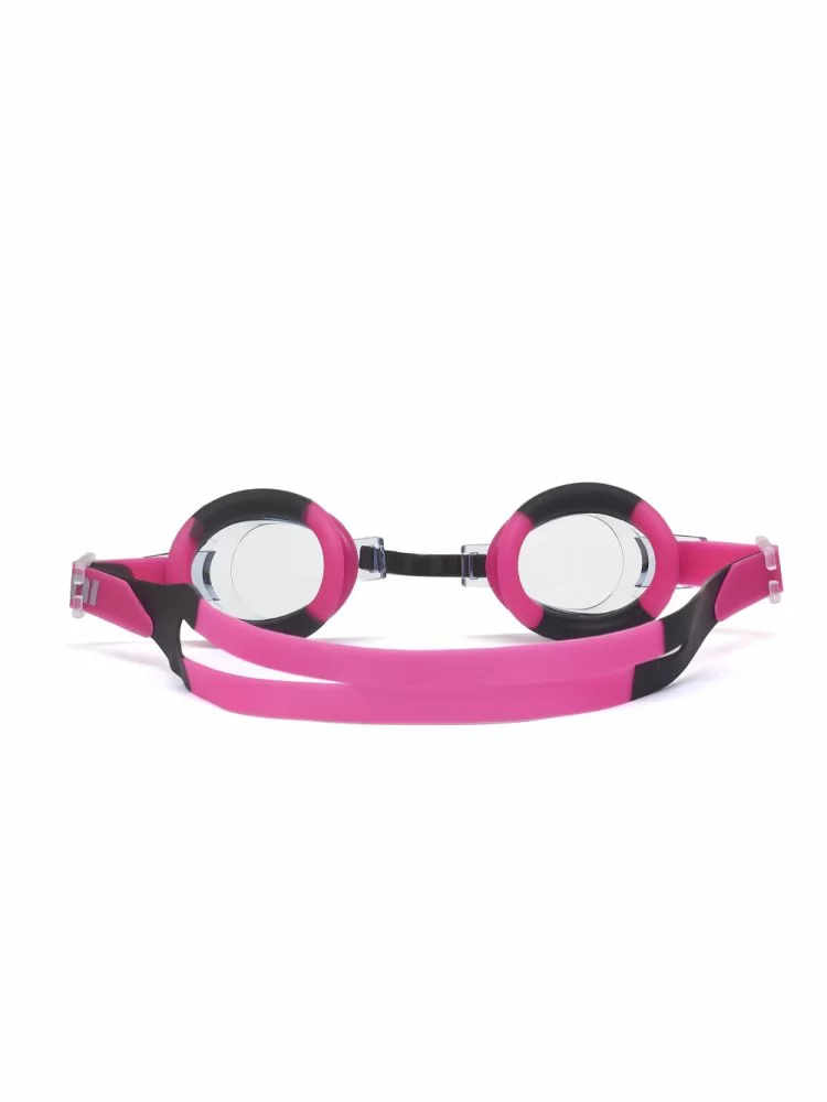 Реальное фото Очки для плавания Atemi S303 детские PVC/силикон черно-розовые от магазина СпортСЕ