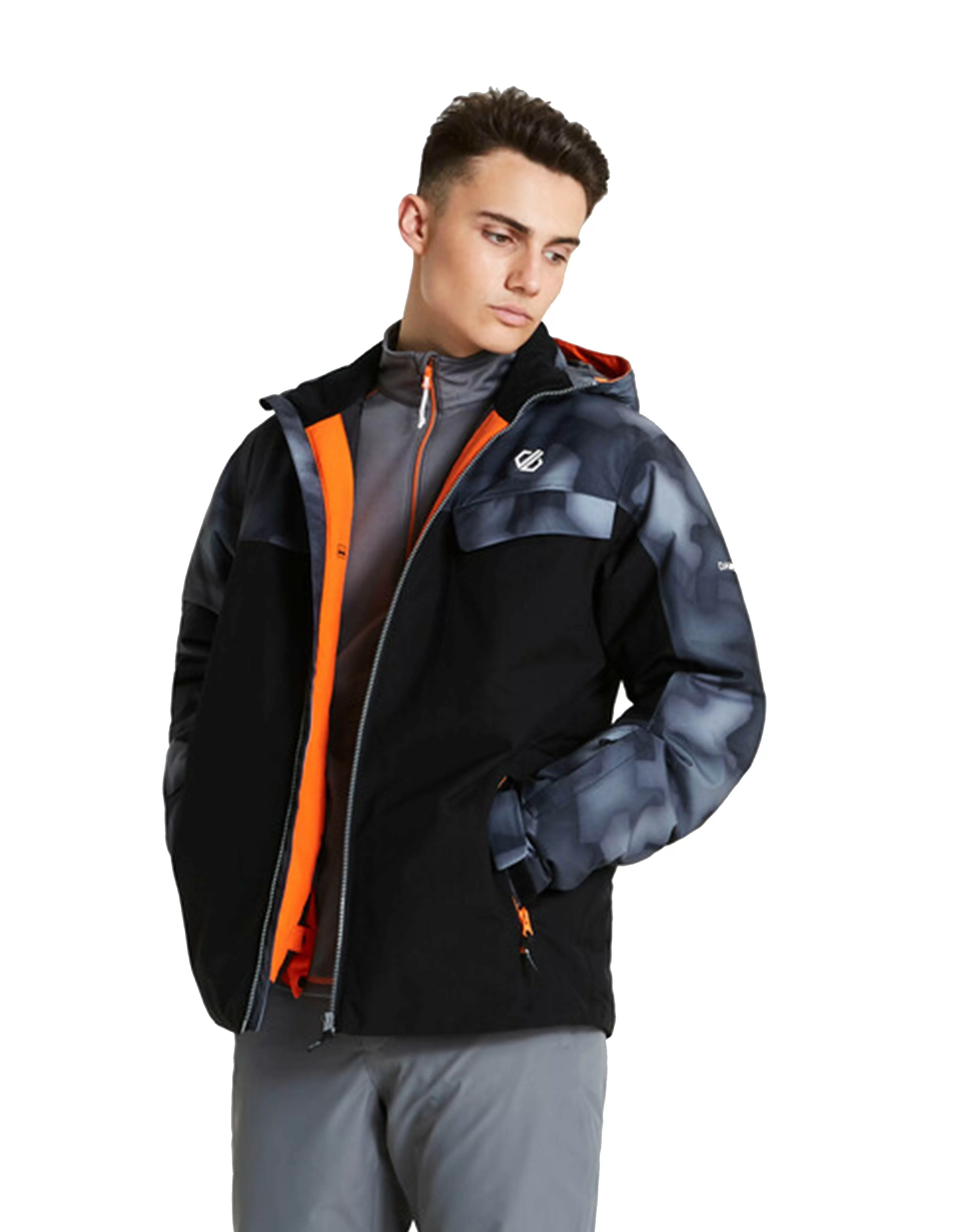 Реальное фото Куртка Anomaly Jacket (Цвет AAV, Черный) DMP434 от магазина СпортСЕ