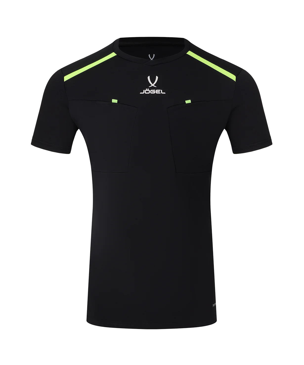  Футболка судейская DIVISION PerFormDRY Referee Tee, черный по низким ценам в Томске и Северске