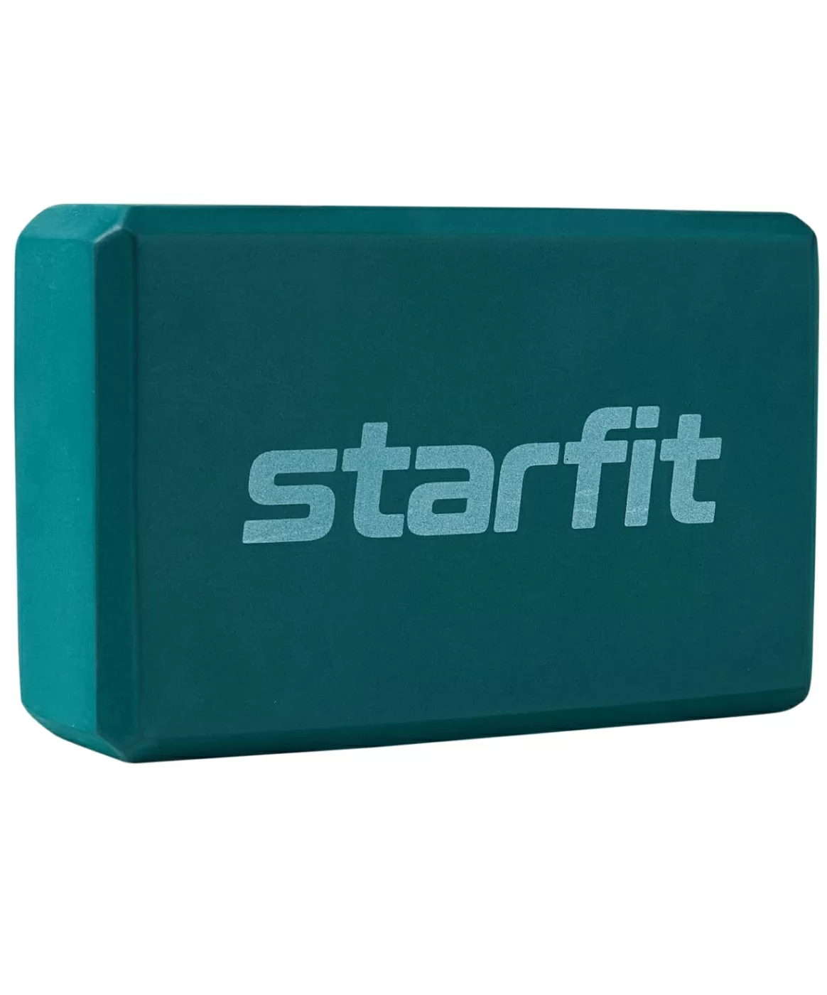 Реальное фото Блок для йоги StarFit YB-200 EVA 8 см 115 гр 22,5х15 см изумрудный ЦБ-00001691 от магазина СпортСЕ