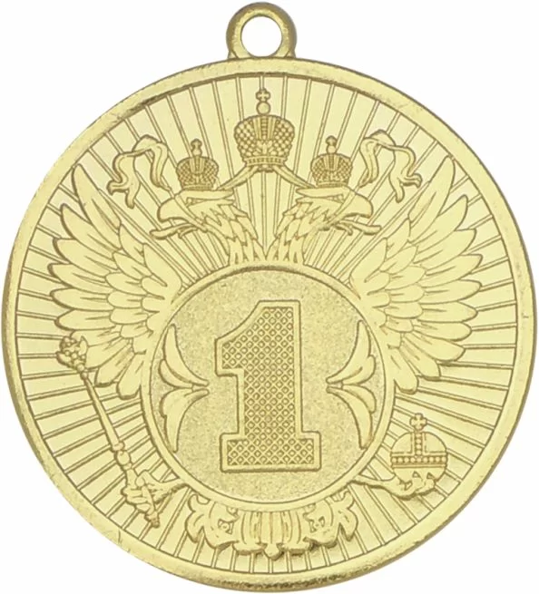 Реальное фото Медаль MD533 Rus d-50 мм от магазина СпортСЕ