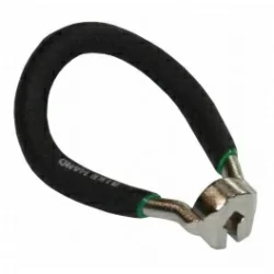 Ключ для спиц Bike Hand YC-1AB-2  14G (0,13"/3,3мм) сталь, эргоном. пластик. кожух зеленый 6-150012
