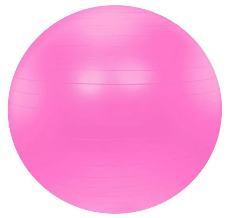 Реальное фото Фитбол 65 см MadGame Yoga ball pink от магазина СпортСЕ