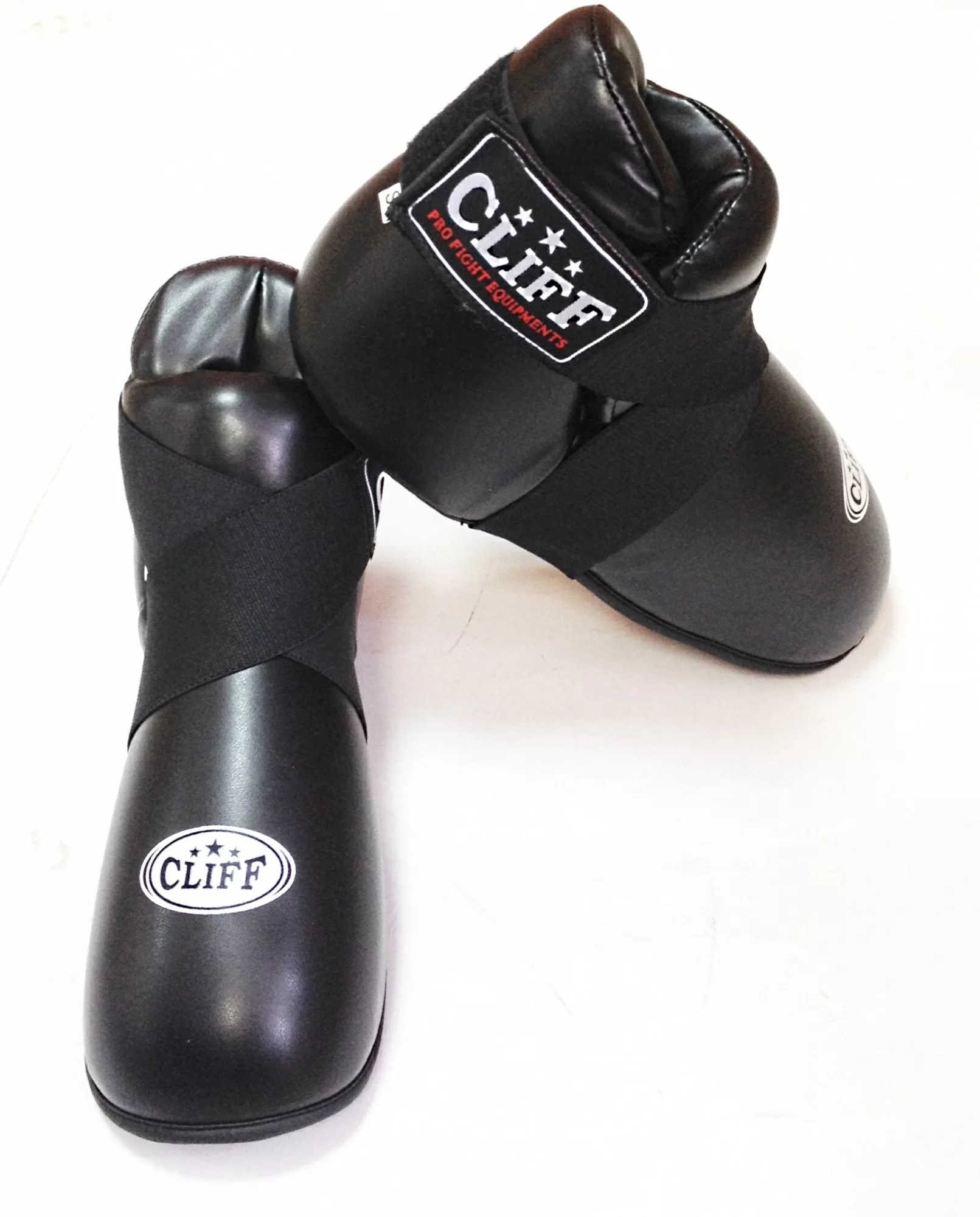 Реальное фото Защита стопы Cliff DX черная от магазина СпортСЕ