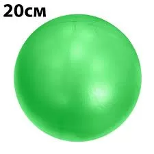 Реальное фото Мяч для пилатеса 20 см E39143 зеленый 10020899 от магазина СпортСЕ