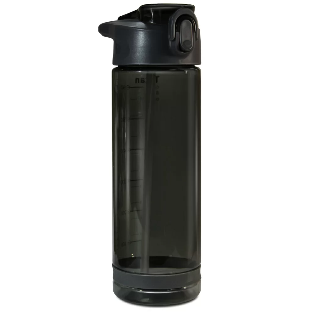 Реальное фото Бутылка для воды Be First 750 мл ТРИТАН черная WB09-750-BLACK от магазина СпортСЕ