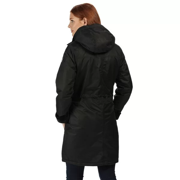 Реальное фото Куртка Romina (Цвет 7SI, Черный/Золотой) RWP260 от магазина СпортСЕ