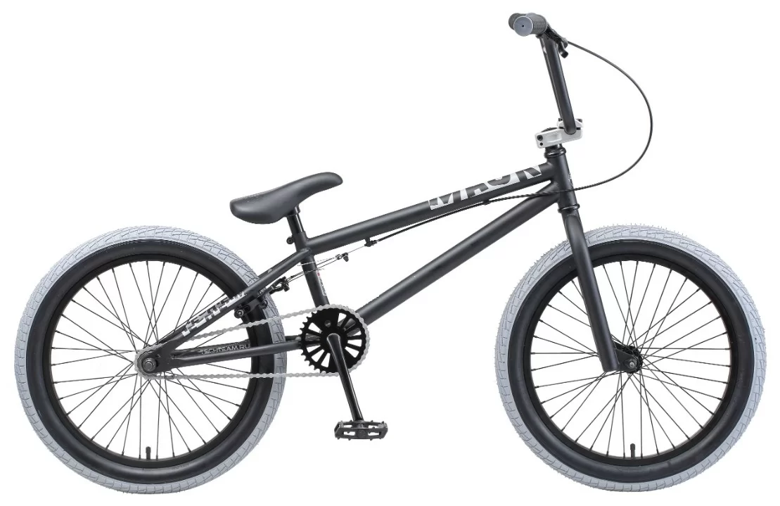 Реальное фото Велосипед BMX TechTeam Mack 20" серый от магазина СпортСЕ