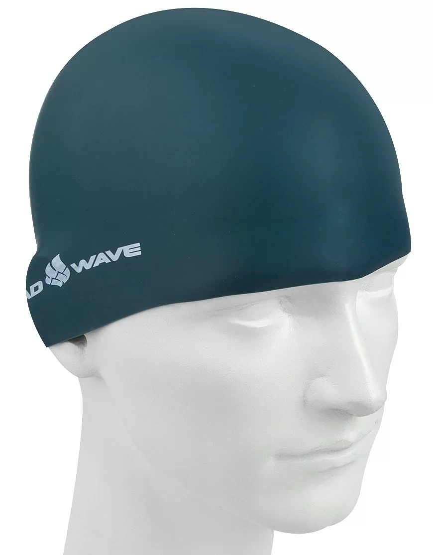 Реальное фото Шапочка для плавания Mad Wave Intensive grey M0535 01 0 17W от магазина СпортСЕ
