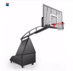 Стойка баскетбольная мобильная складная вылет 1600 с комплектацией (Эксклюзив)