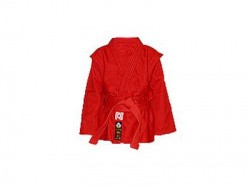Куртка для самбо Firuz красная