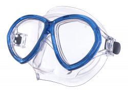 Маска для плавания Salvas Change Mask Silflex р. Senior синий CA195C2TBSTH