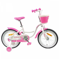 Велосипед TechTeam Merlin 20" white/pink Велосипед TechTeam Merlin 20" white/pink
