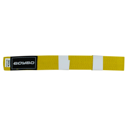 Пояс для единоборств 2.8 м BoyBo/Rusco Sport желтый