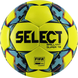 Мяч футбольный Select Brillant Super TB №5 жел/гол/крас 810316-152