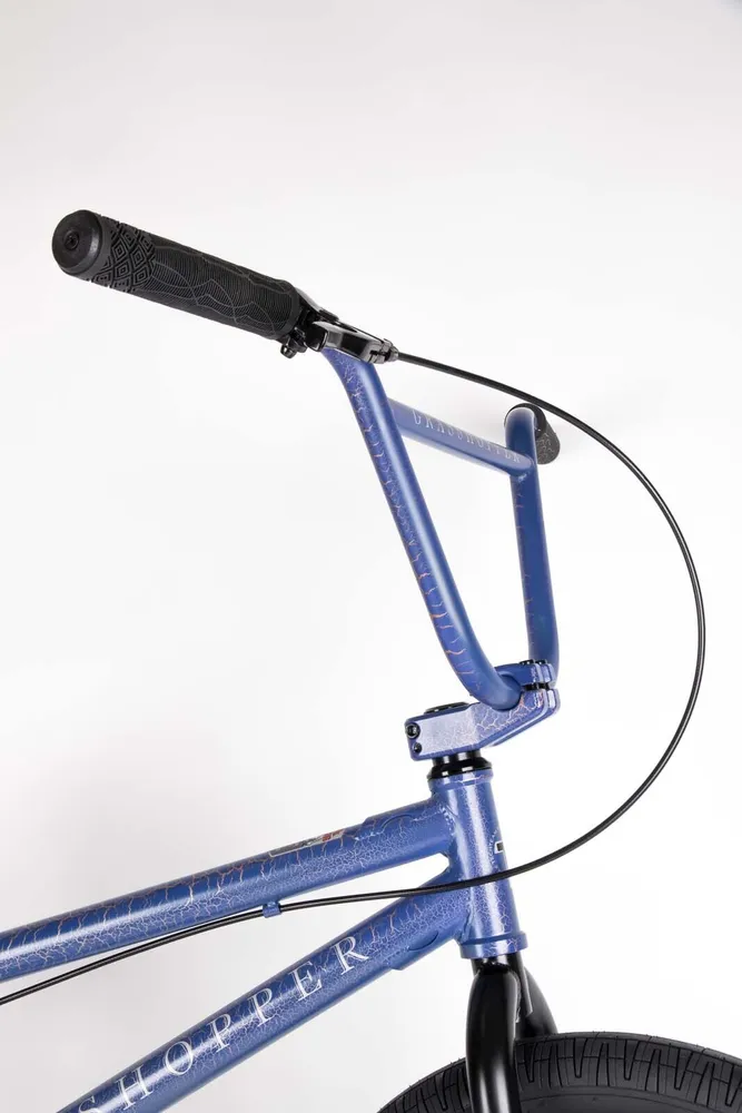 Реальное фото Велосипед BMX TechTeam Grasshoper 20" синий от магазина СпортСЕ