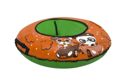 Тюбинг-ватрушка Тяни-Толкай 73см тент FRIENDS (С камерой)