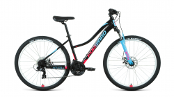 Велосипед Forward Jade 27,5 2.2 S disc (2021) черный/розовый RBKW1M37G068 Велосипед Forward Jade 27,5 2.2 S disc (2021) черный/розовый RBKW1M37G068