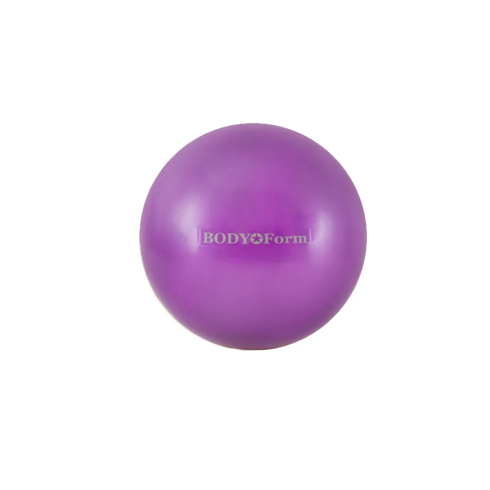 Реальное фото Мяч для пилатеса 20см Body Form (8") фиолетовый BF-GB01M от магазина СпортСЕ