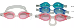 Очки для плавания Whale Y0AF-C1(CF-1200A-1) подростковые оправа прозрачный/стекло розовый