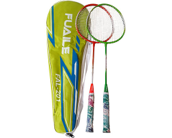 Набор для бадминтона E43320 Fuaile Ultra Woven 201 (2 ракетки + чехол)