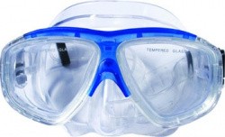 Маска для плавания Alpha Caprice М-1320 ПВХ синяя