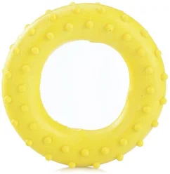 Эспандер-кольцо кистевой 10 кг массажный желтый ЭРКМ-10