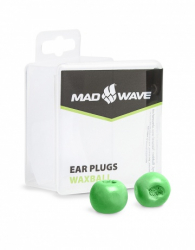 Беруши Mad Wave Waxball green M0717 01 0 10W