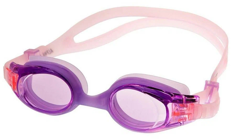 Реальное фото Очки для плавания Alpha Caprice KD-G55 purple-pink от магазина СпортСЕ