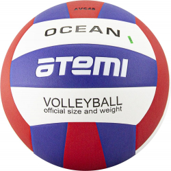 Мяч волейбольный Atemi Ocean синтетическая кожа PU син-красн-бел