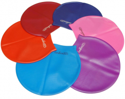 Шапочка для плавания Stingrey одноцветная с внутренней рельефной структурой силикон XA