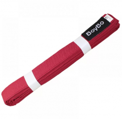 Пояс для единоборств 2.8 м BoyBo Sport красный BW280