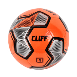 Мяч футбольный Cliff CF-3253 №4 с отскоком PU оранжевый