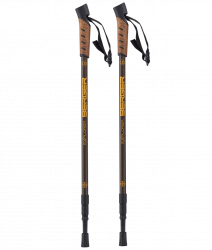 Палки для скандинавской ходьбы Berger Explorer 67-135 см 3-секционные коричневый УТ-00019908 Палки для скандинавской ходьбы Berger Explorer 67-135 см 3-секционные коричневый УТ-00019908