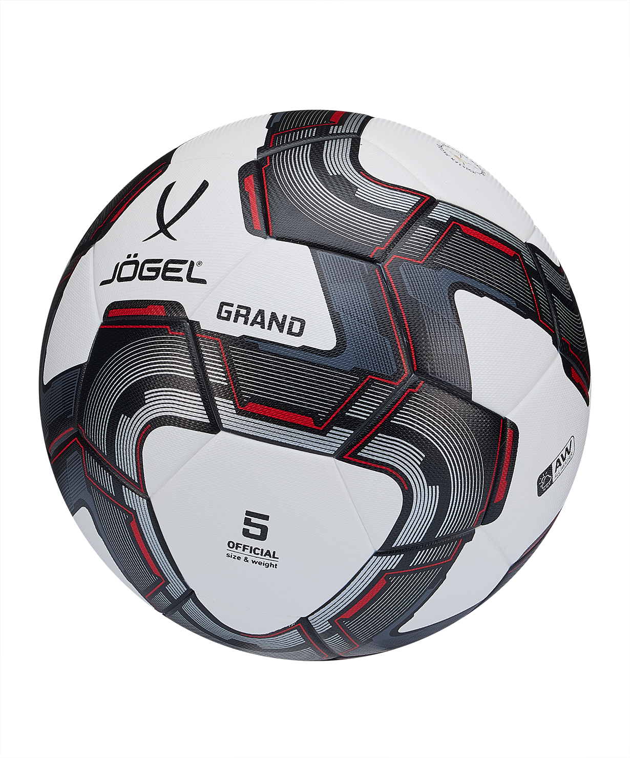  Мяч футбольный Jögel Grand №5 белый (BC23) по низким ценам в Томске и Северске