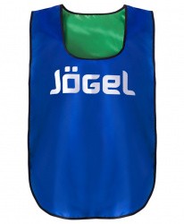 Манишка двустороння Jogel JBIB-2001 взрослая синий/зеленый 12365