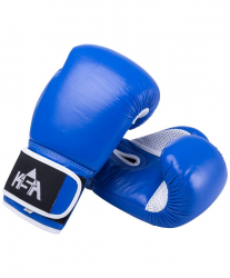 Перчатки боксерские KSA Wolf кожа Blue