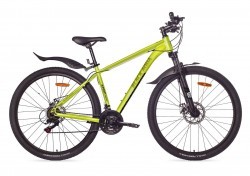 Велосипед Black Aqua Cross 2981 D matt 29" (РФ) лимонный GL-502DTR