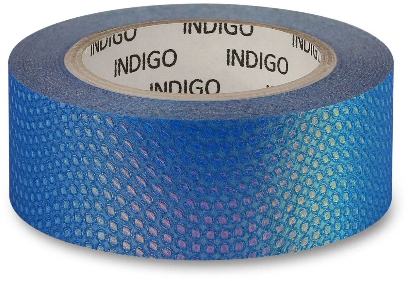 Реальное фото Обмотка для обруча 20 мм 14 м Indigo Snake с подкладкой сине-золотистый IN303 от магазина СпортСЕ