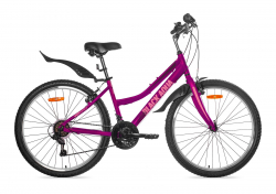 Велосипед Black Aqua City 2671 V 26" фиолетовый GL-320V