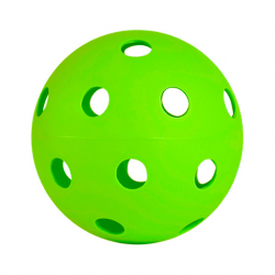 Мяч для флорбола Well Hockey green 2416