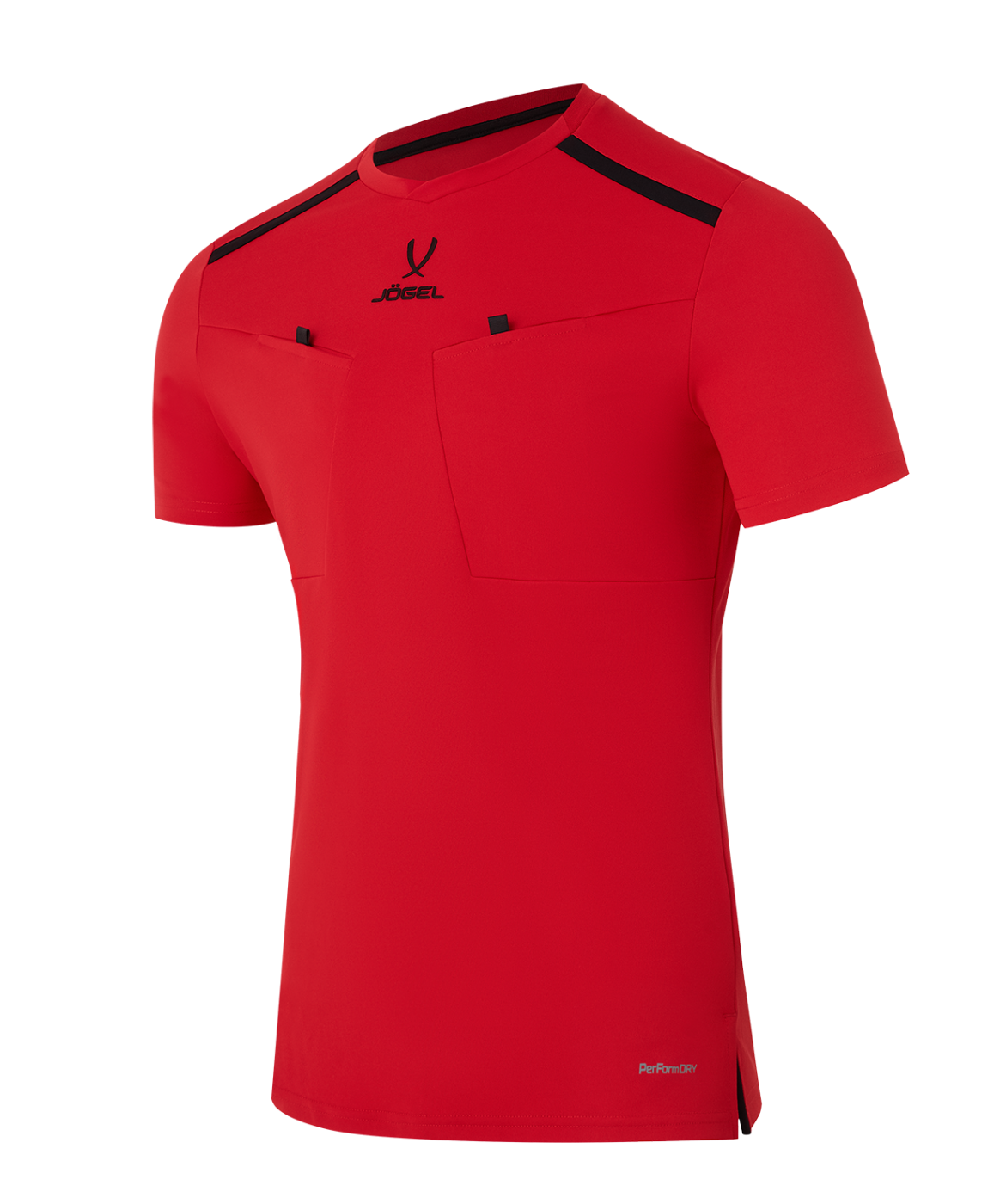  Футболка судейская DIVISION PerFormDRY Referee Tee, красный по низким ценам в Томске и Северске